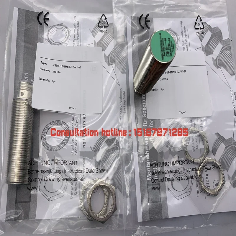 

Proximity switch sensor NBB8-18GM50-E2-M/E2-V1-M NBB4-12GM50-E2-V1-3G-3D/E2-3G-3D Brand new in stock