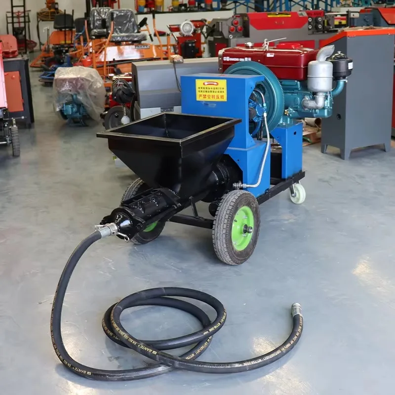 

Mortar Spraying Machine Wall Plaster Device Cement Mortar Tool Spray Plaster Device Concrete Spraying Equipment Shotcrete