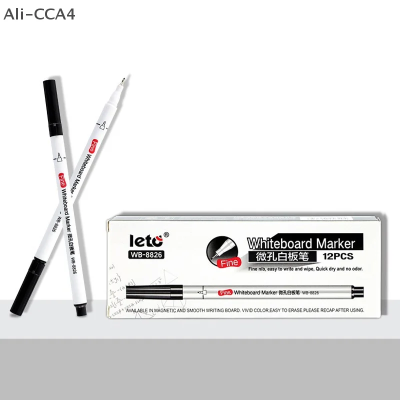 

12Pcs/Box 0.5mm Dry Erase Markers Whiteboard Marker Pens White Board Pens School Office Stationery Supplies