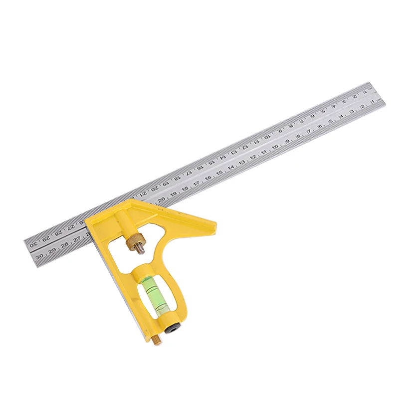 Measuring Tool Combination Angle Ruler Stainless Steel Multifunctional Combination Angle Ruler