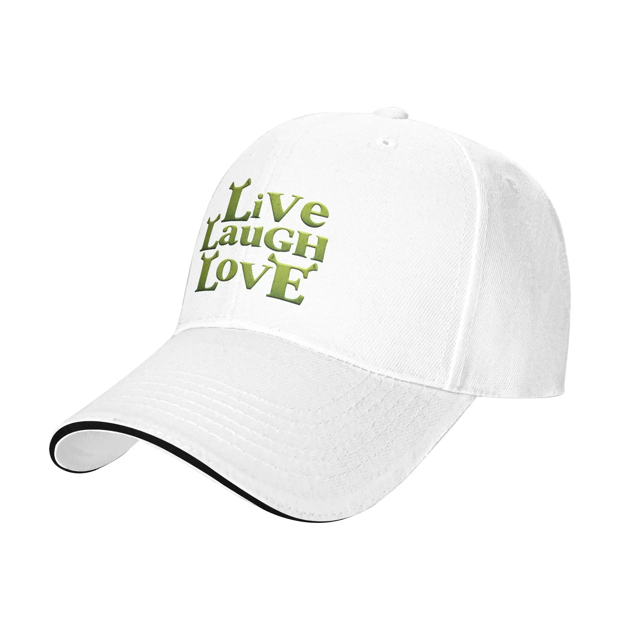 Live Laugh Love Adjustable Hat Autumn Golf Cap Unisex Shreks Hip Hop Baseball Cap New Outdoor Hats