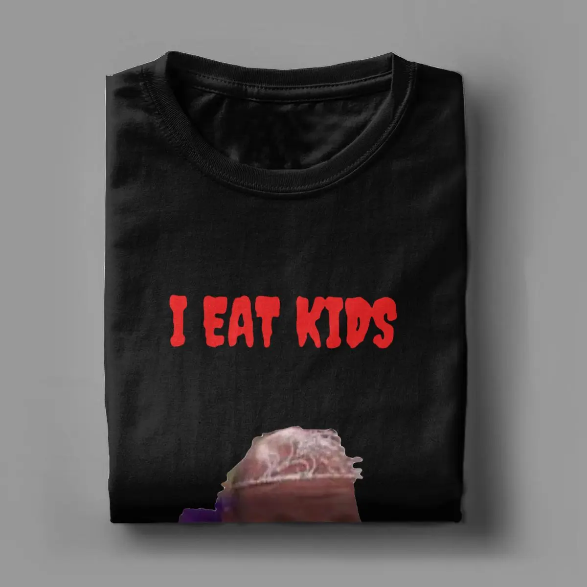 Bertram I Eat Kids Men T Shirts Novelty Tee Shirt Short Sleeve Round Collar T-Shirt Cotton Graphic Printed Tops