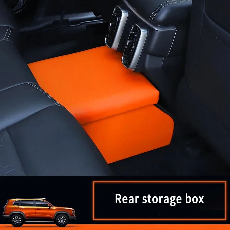 For Great Wall Dargo The Dedicated Rear Seat Storage Box Has Been Modified Into A Multifunctional Storage Box High-capacity