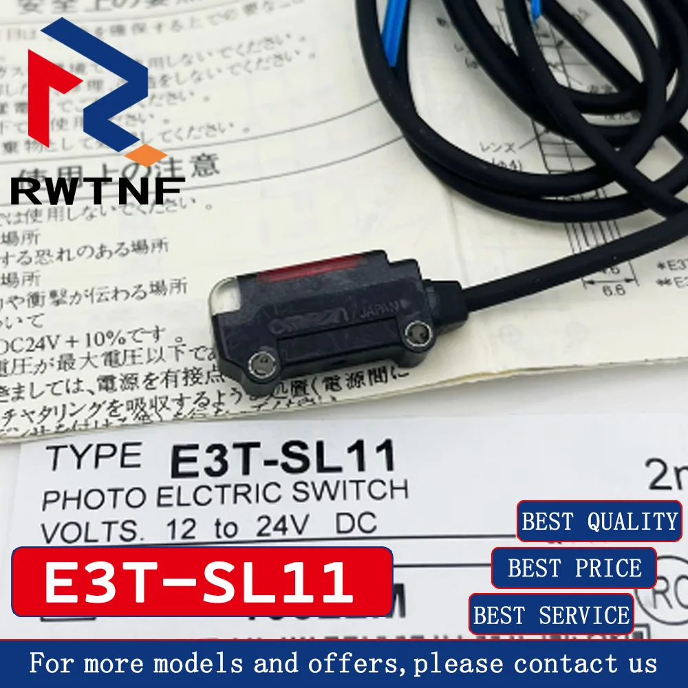 Совершенно новый оригинальный фотоэлектрический датчик переключателя E3T-SL11, 100% оригинальный складской запас