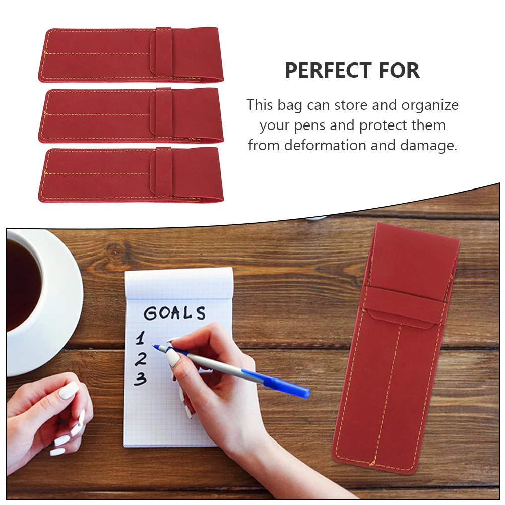 

3pcs Nurse Holder Sleeve Leak-Proof Pencil Bag Pocket Organizer Case Doctor Supplies Nurses Pouch Storage Container For