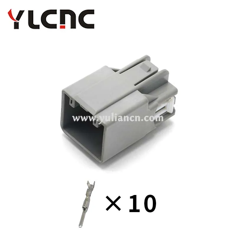 YLCNC factory direct sales 1Pcs 10Pin Auto Rearview Mirror Connector Wire Harness Plug For Ford Focus 7283-6455-40 7282-6455-40