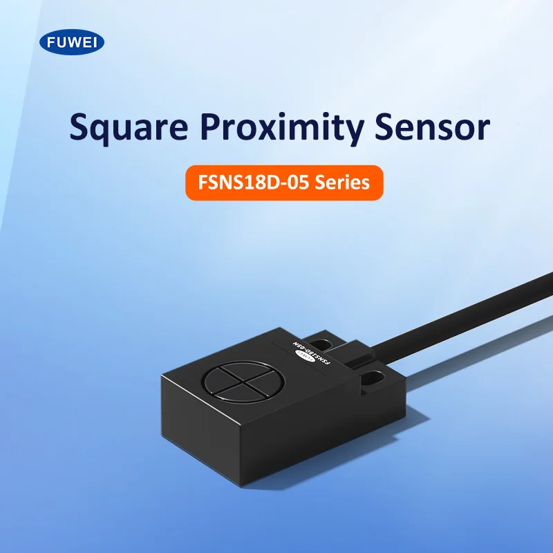 

FUWEI FSNS18D-05 Top-Sensing Type 5mm Detection Distance Inductive Proximity Switch Sensor for Metal Detection