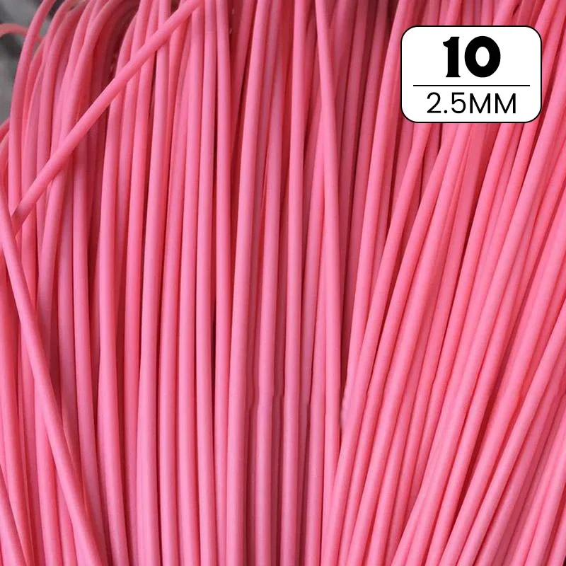 NONE 2,5/3 cm 500 g rundes Pe-Rattan-Kunststoff, synthetisches Rattan, Weben, Rohmaterial, Stricken, Möbel, Reparatur, Stuhl, Tisch, Aufbewahrungskorb, Werkzeug 7