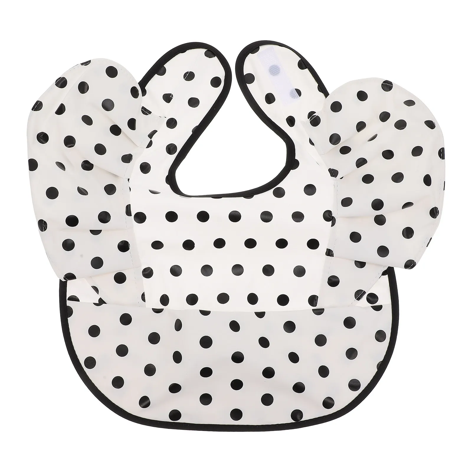 

Kids Bibs Nonwoven Fabric Safe for Use Noteasytobreak Longservinglife Decoratedlacework Adorable Baby Meal Bib