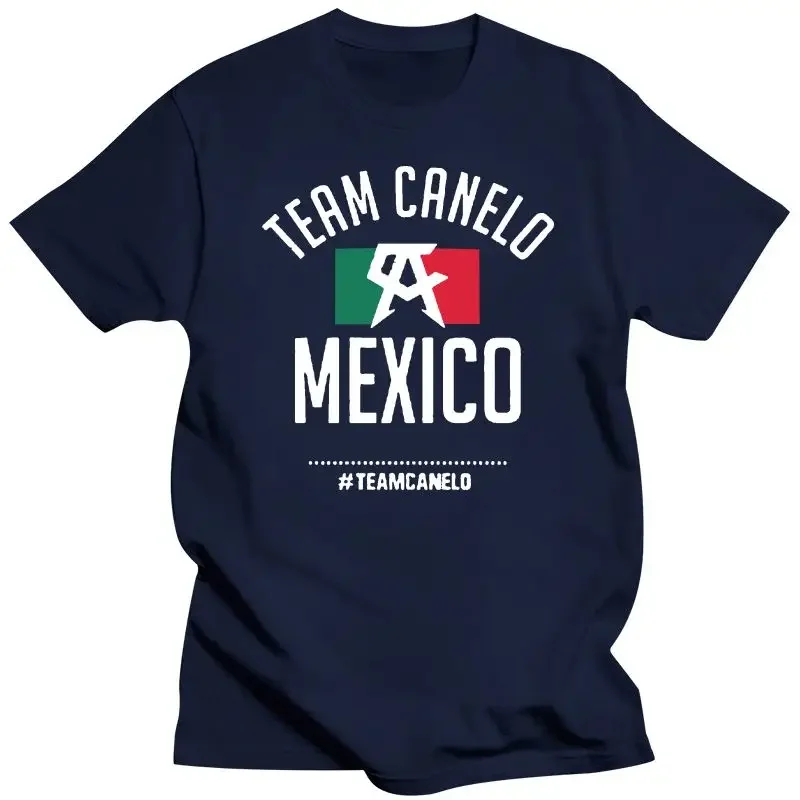 Mens Clothing Officially Licenced Canelo Alvarez Team Flag T-Shirt Goldenboy BoxingGGG