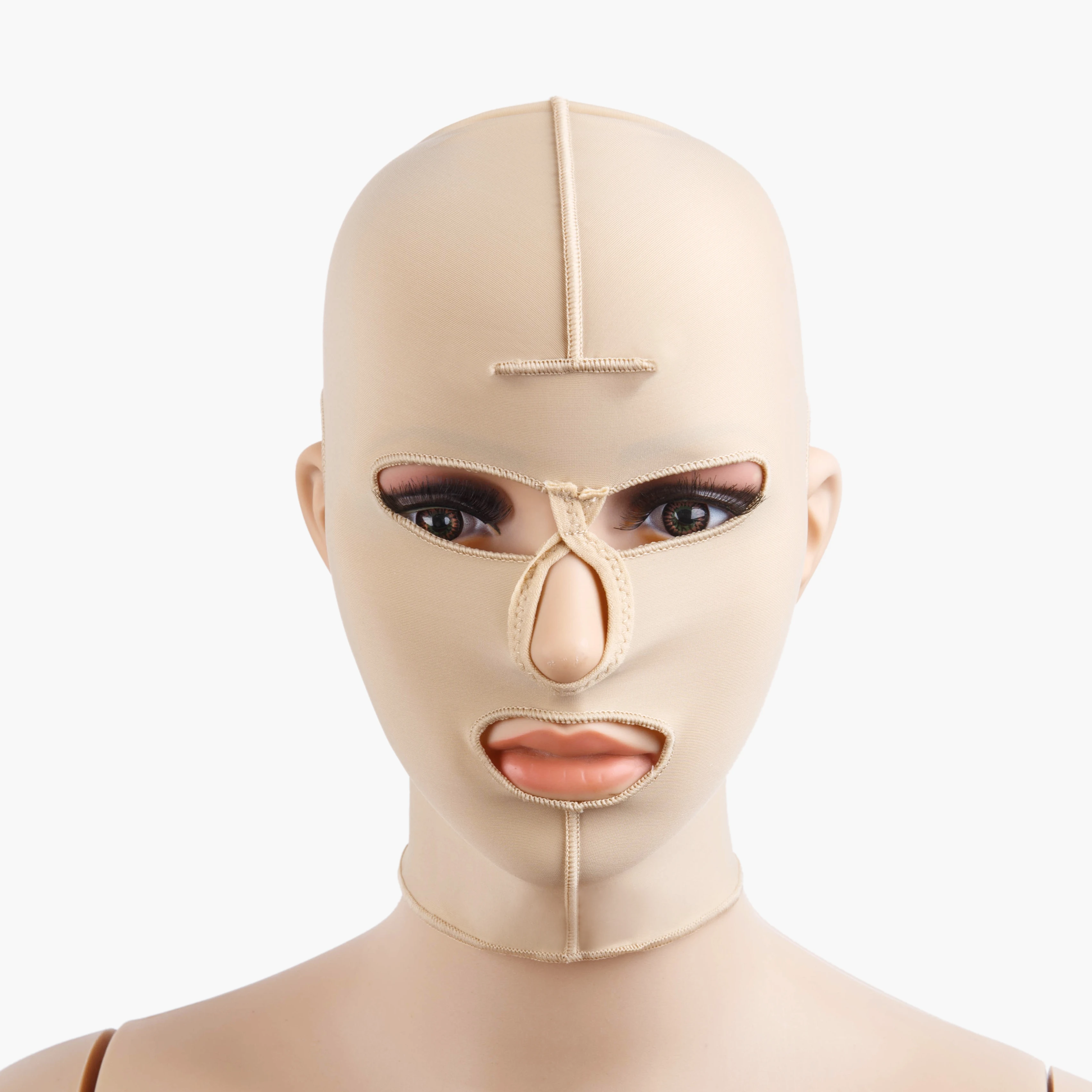 

Hot Selling Face Mask Full Face Mask After Liposuction Postoperative Compression Elastic Bandage Shaping Headgear