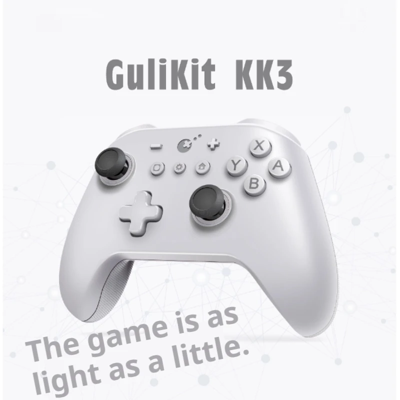 Gulikit Kk 3 Wireless Bluetooth Controller Tmr Joystick Wallpaper Engine Game Switch Hall Trigger Ns Pc Celeste Stardew Valley