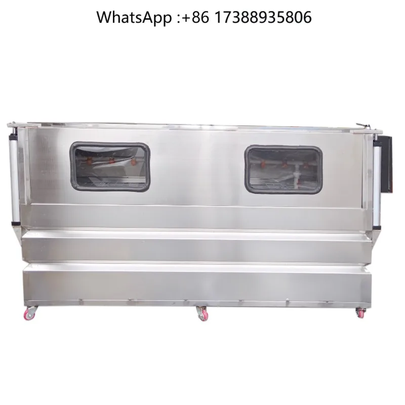 TSAUTOP CE Certification Hydro Dipping Equipment 1.2M Washing Machine Rinse Tank with Water Heating System