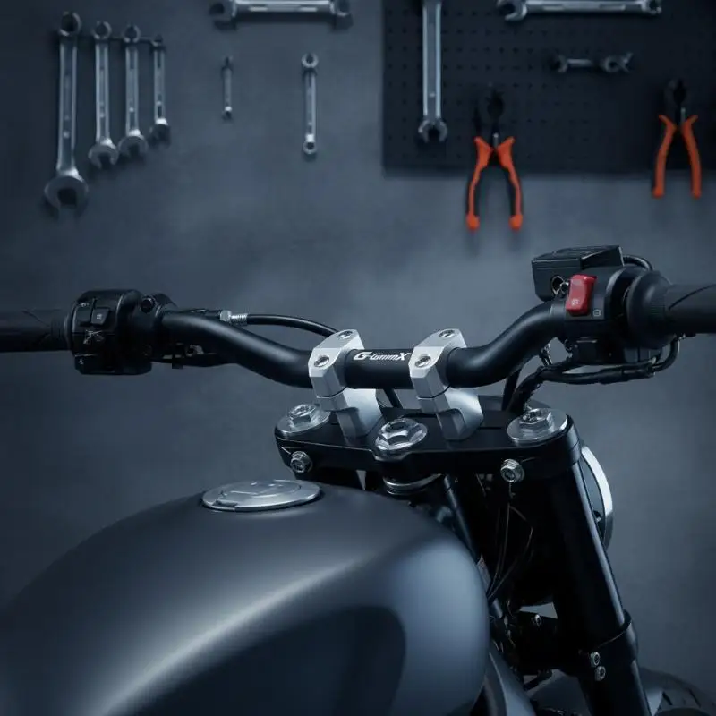 ·Motorcycle Clamp Mount Handle Bar Riser Move Back Parts Handlebar Risers Up For VOGE DS800X 800DSX 800Rally 800 RALLY
