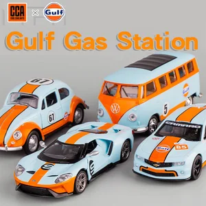 CCA-Golf Bus Fusca Bus Ford GT 2017 Camaro Racing Model Car, Metal Diecast, Miniature Vehicle, Children's Toy, Boy Car, Gift 12 Main Miniature Carrier Sales - №7