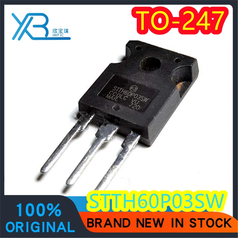 

(3/40 pieces) STTH60P03SW STTH60P03 TO-247 fast recovery rectifier diode 60A 300V new original fast delivery