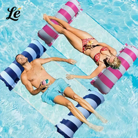 4-in-1 Water Hammock Recliner Inflatable Pool Floats Adult Party Party Water Rest Inflatable Pool Float Pool  Floating Row