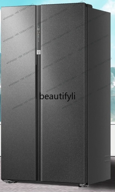Double door large capacity first-class frequency conversion energy-saving air-cooled frost-free refrigerator for home use