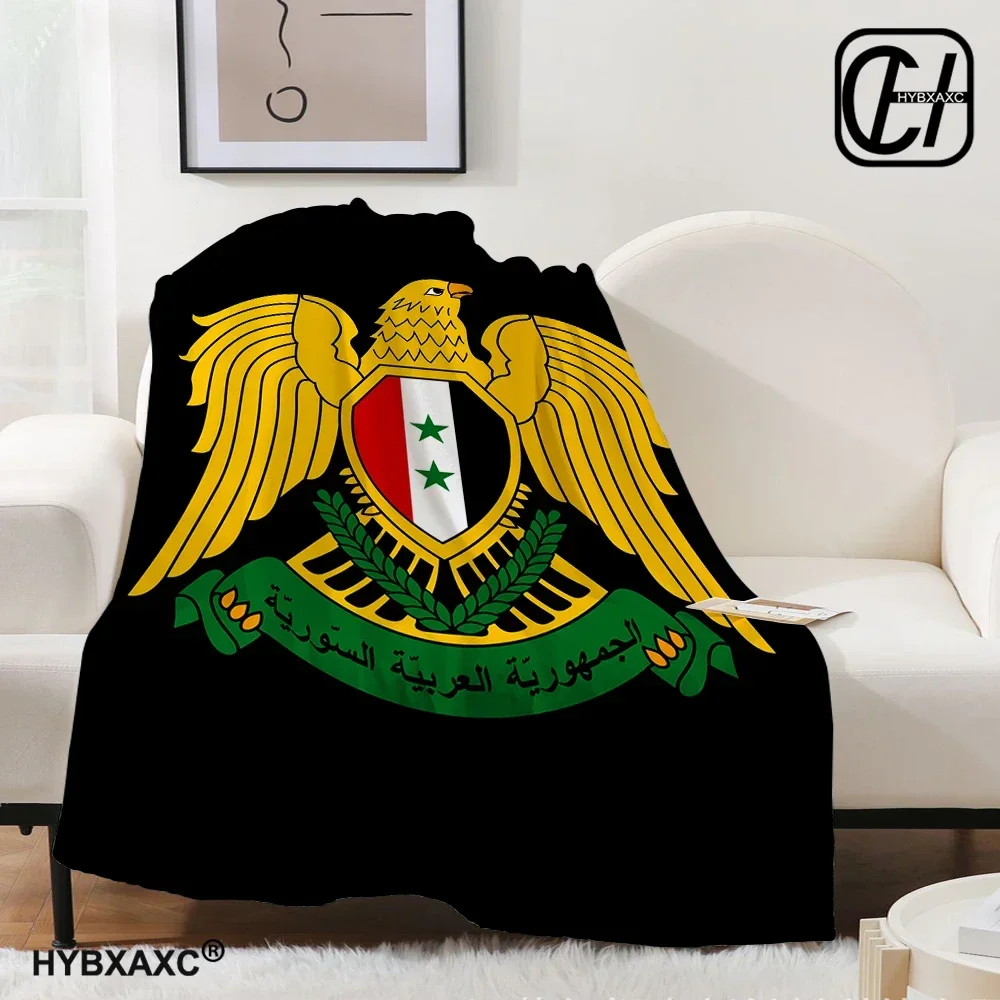 

Syrian Revolutionary Flag Printed Blanket - Warm Soft Comfort Throw for Versatile Use in Picnic, Home, Trip & Birthday Gift