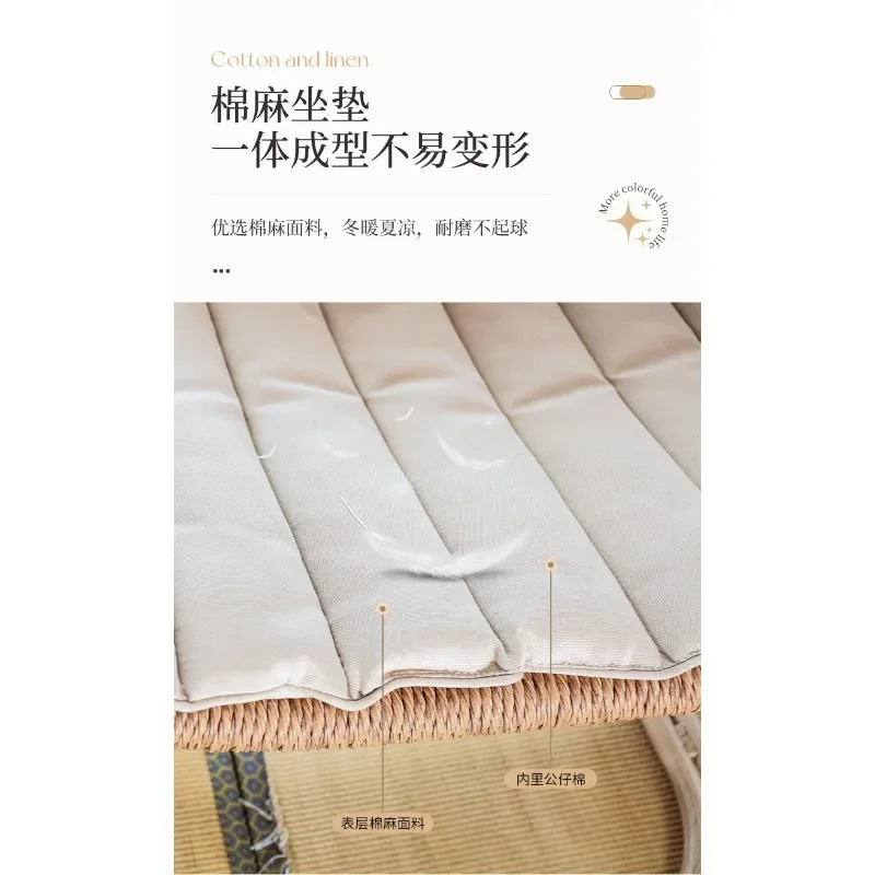 Swing hanging chair living room single rocking chair double hanging basket balcony leisure girl Internet celebrity cradle chair