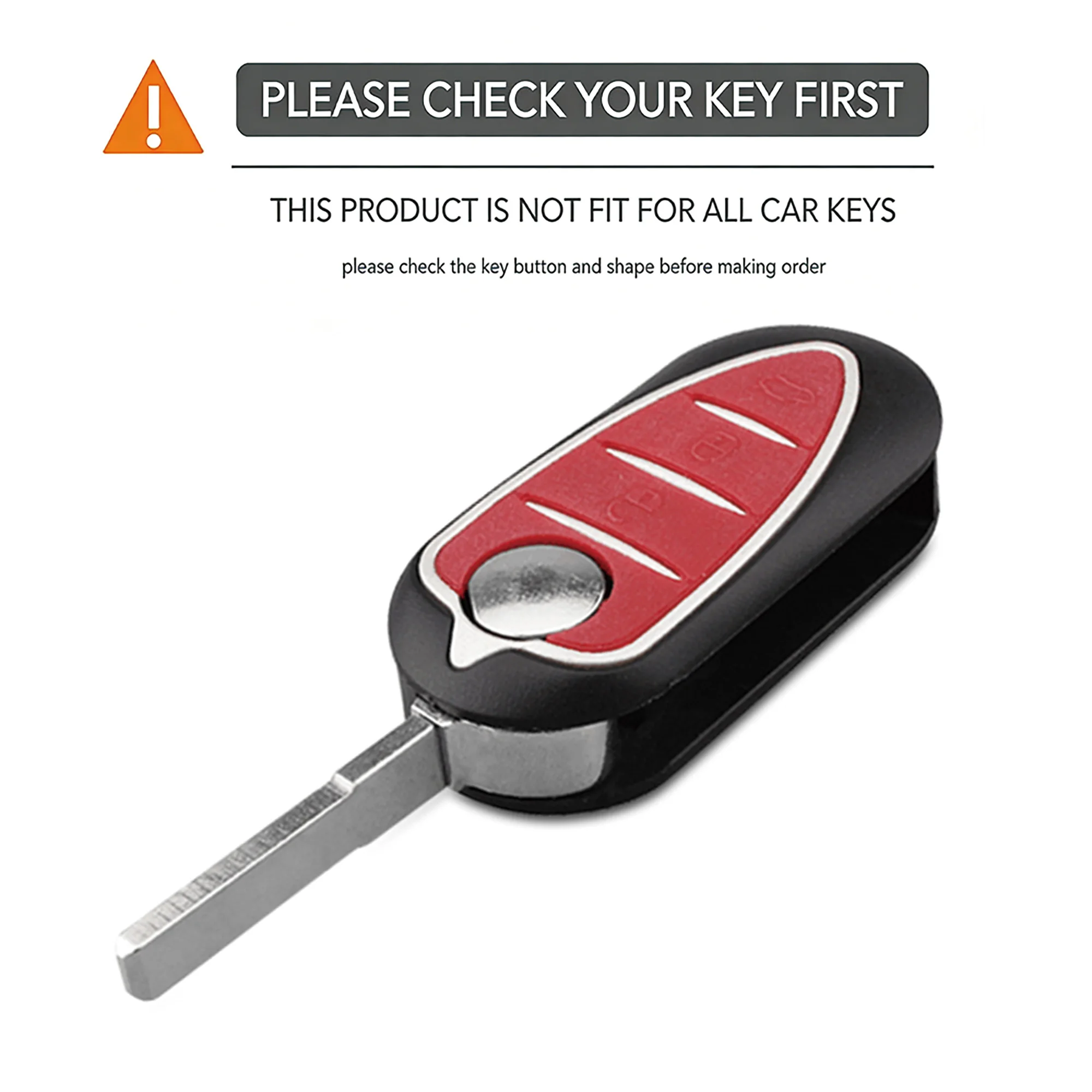 3 Button Silicone Car Key Cover Case for Alfa Romeo Mito Giulietta GTO 159 GTA 4C Mito Flip Remote Keychain Skin Protector Shell