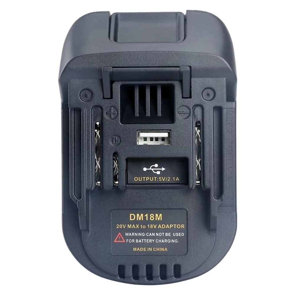 DM18M Batterie Adapter Für-Milwaukee Für-Dewalt Zu Für-Makita Bl1830 Bl1850 Batterien Power Tool 20V zu 18V Batterie Umwandlung