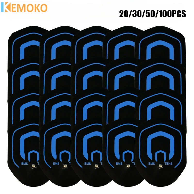 

20/50/100PCS Electrode ​Pads Conductive Gel Physiotherapy for Tens Acupuncture Pulse Pressure Muscle Stimulator Massage Patches