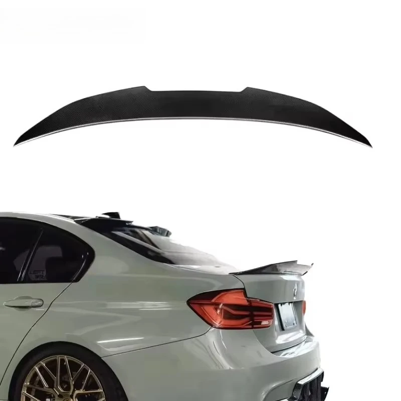 

Dry Carbon Fiber Gloss Black PSM Style Car Rear Trunk Lip Tail Spoiler Wing Kit for 4 Series F32 2013-2020