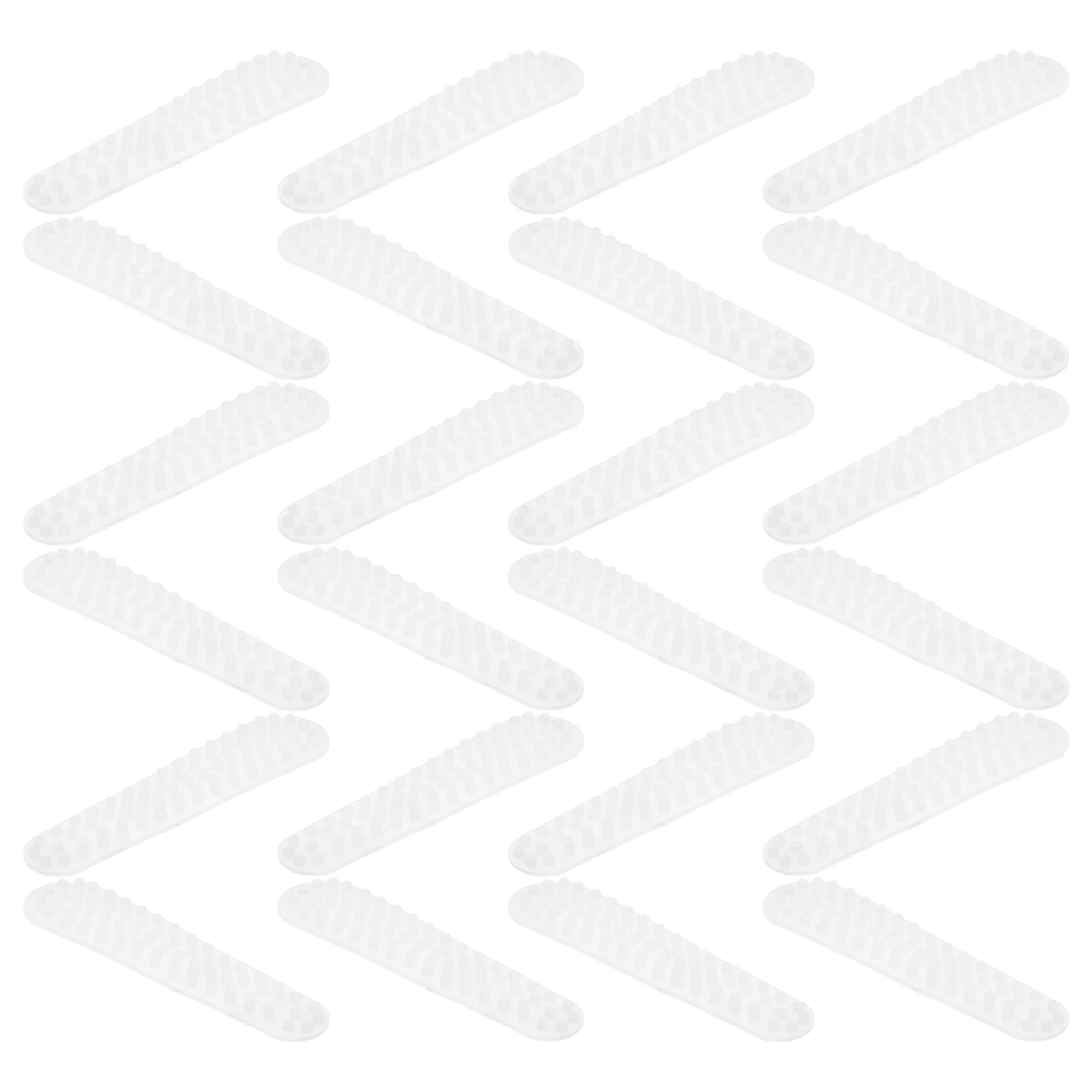 

30Pcs Non Slip Clothes Hanger Grips Self-Adhesive Anti-Slip Strips for Home and Retail Use Hanger Grips Silicone Anti-Drop Strap