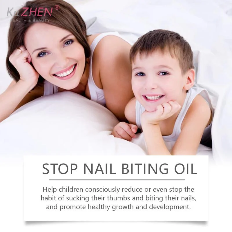 10ml 1Bottole Bitter Nail Water Kids Anti-Biting Nail Polish Liquid Natural Plant Extracts Nail Care Tool for Newborns Kid Teens
