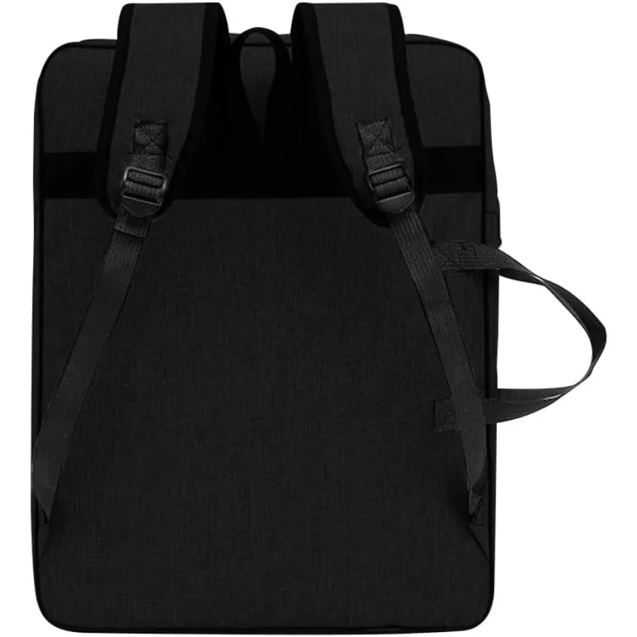 Borsa da trasporto per portafoglio artistico 8K Custodia impermeabile per portafoglio per artisti per professionisti creativi: borsa tote portatile con stora regolabile