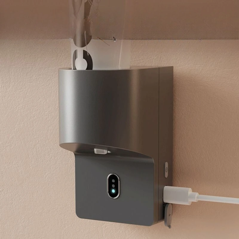 

Fully automatic induction new toothpaste squeezer Wall-mounted electric squeezer No punching toothbrush rack