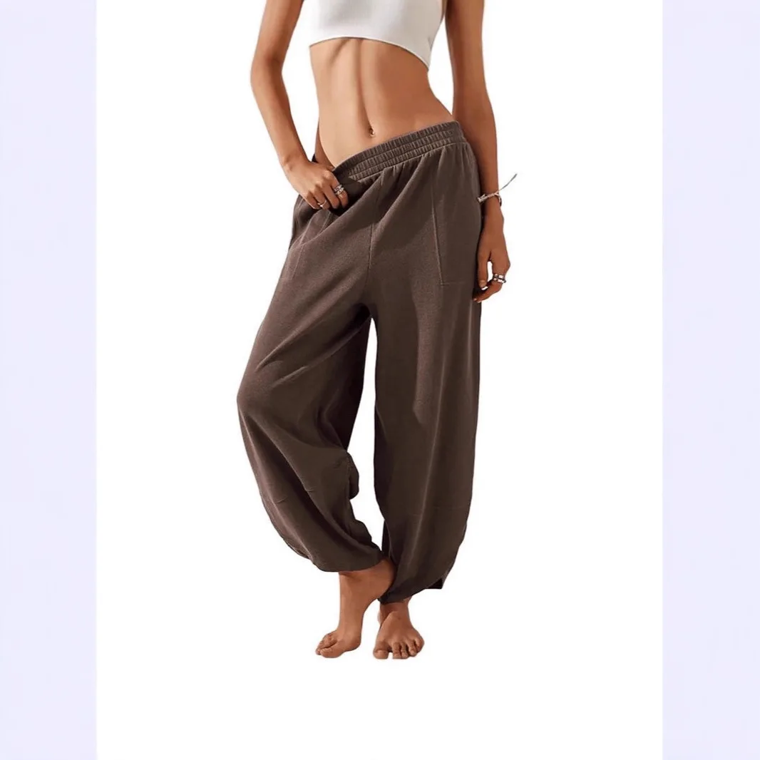 

2025 Women's Wide-Leg Casual Pants With Pockets