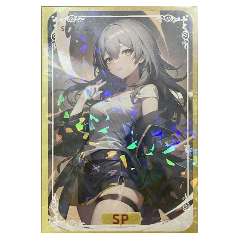 Anime Goddess Story Rare SP HR UR CP LGR Refraction Collectible Cards Shenhe Trailblazer Kafka Toys for boys Birthday Present