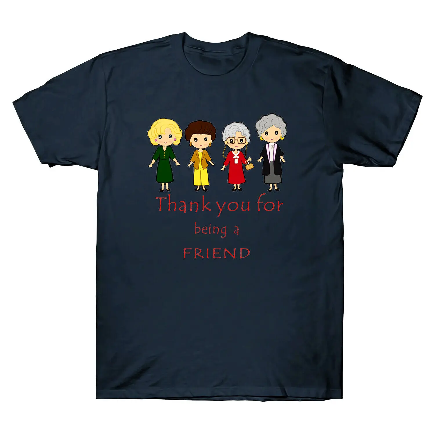 Thank You For Being A Friend Men's Cotton T Shirt Golden Girls