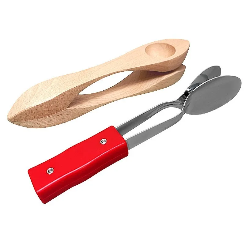 Wooden Musical Spoon Percussion Instrument Kids Orff Rhythm Teaching Aid Children Early Educational Percussion Toy view 5