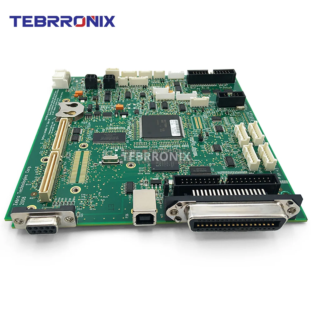 Imagem -03 - Placa Lógica Principal para Impressora Térmica da Etiqueta do Código de Barras Motherboard Original Zebra Ze5004 Ze5006 Ze500 Series P1046696017