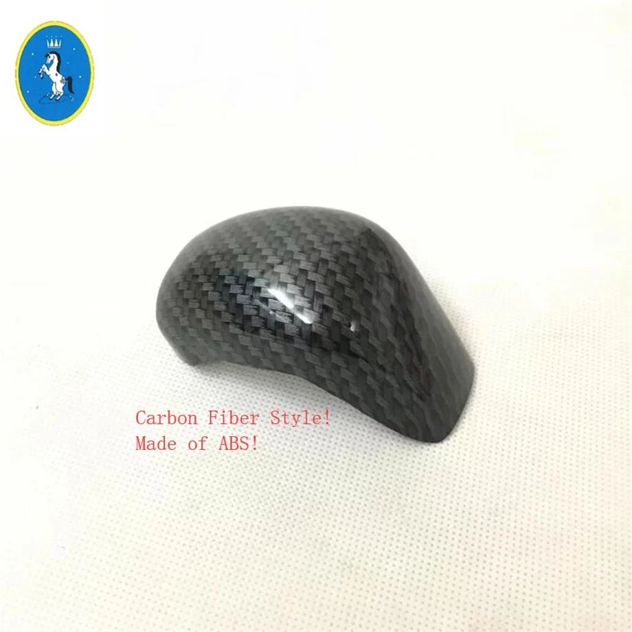 

ABS Car Stalls Gear Shift Knob Handball Handle Decor Sticker Cover Trim For MG ZS 2018 - 2023 Matte / Carbon Fiber Accessories
