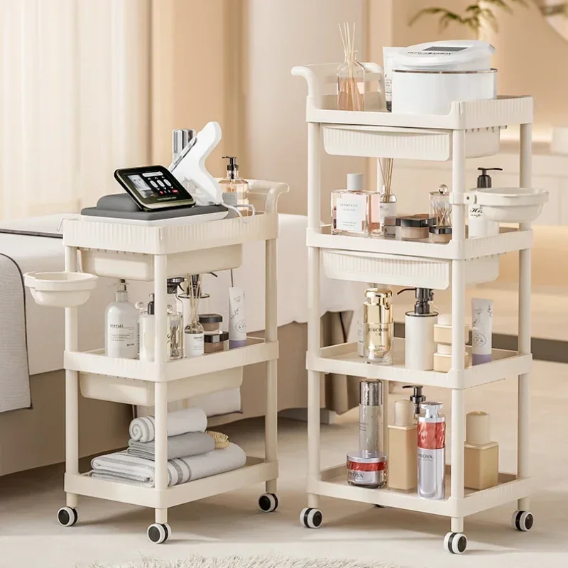 

Serving Manicure Beauty Salon Trolley Tool Cart Cosmetic Salon Trolley Storage Lash Carrello Attrezzi Beauty Furniture