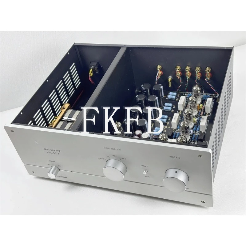 

Электронный ламповый предусилитель Kondo M77, HIFI-предусилитель 12AY7*8 с функцией воспроизведения на электронных лампах MM.