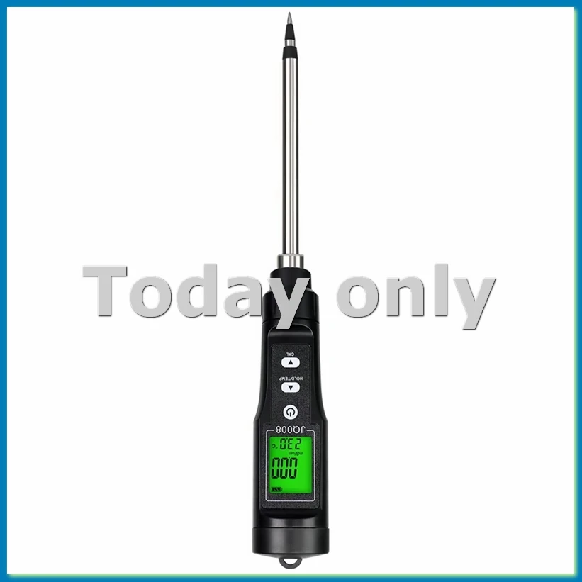 

Цифровой ЖК-тестер EC почвы с термометром 0.00-10.00 мСм/см, водонепроницаемый измеритель проводимости почвы с подсветкой для садоводства и цветоводства - A33R