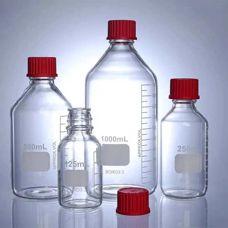 Замените бутылку среднего реагента в культуре Wheaton, бутылку для проб, бутылку для отбора проб, бутылку для сохранения, высокотемпературный стерилизатор 121.