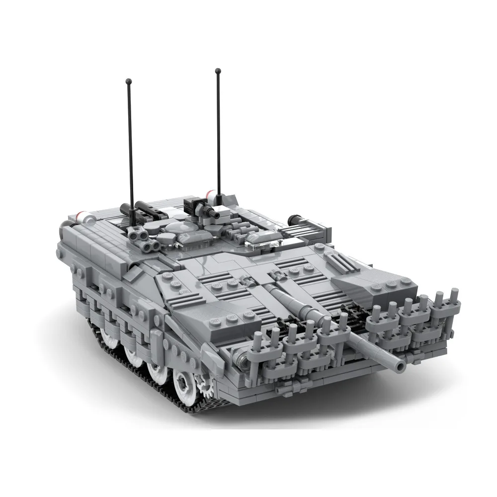 

Realistic Military Armored Tank Building Kit MOC226884 Particle Assemble Brick Model Brick Hobby Birthday Ornament Gift for Fans