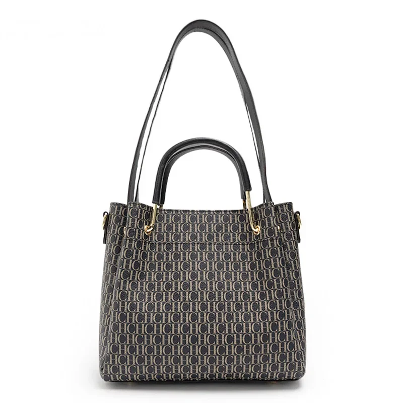 حقيبة كتف نسائية ذات علامة تجارية فاخرة من CH، أنيقة ومتعددة الاستخدامات ذات سعة كبيرة، أنيقة وأساسية #2