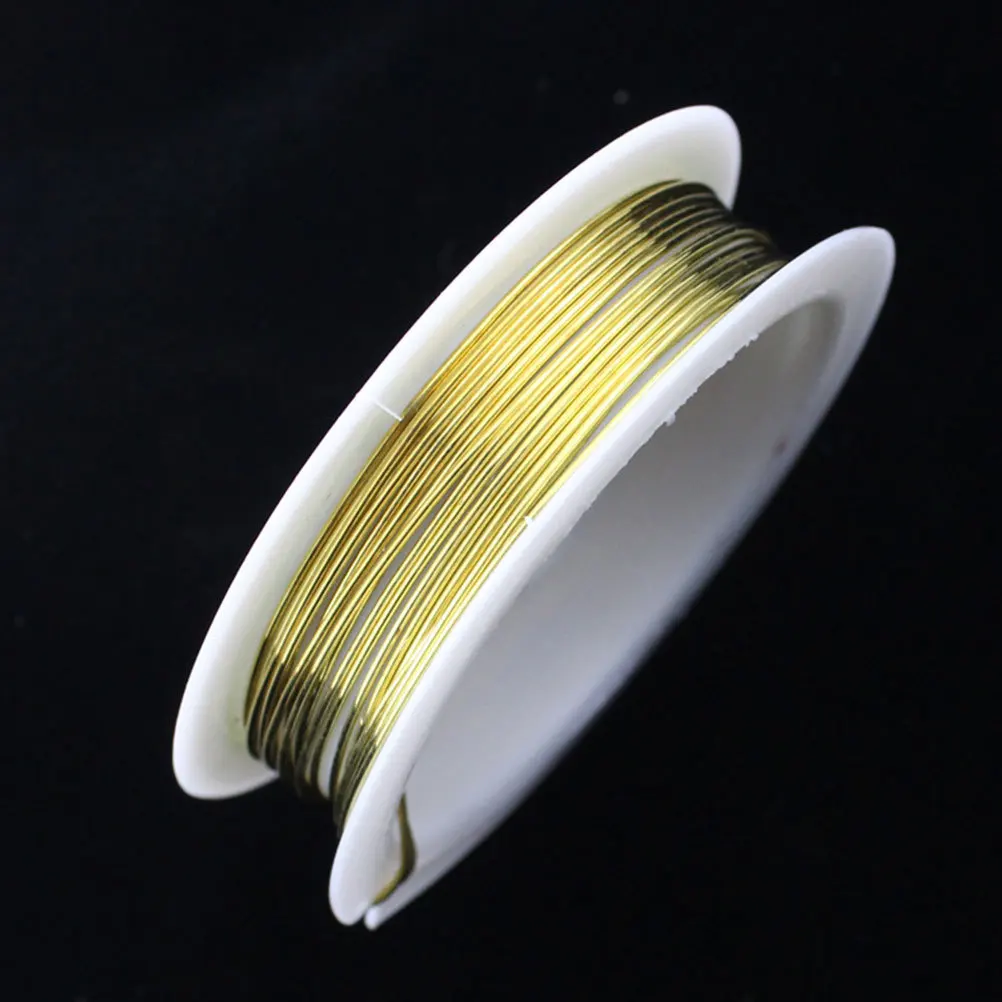 

6 Rolls Copper Wire Assorted Colors Durable Flexible for Jewelry Making Beading Crafts Necklace Bracelet Beading Wire
