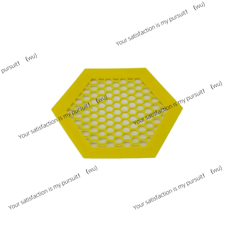 5pcs Bees Insect Drinking Plate Honeycomb Floating Bee Island Plastic New