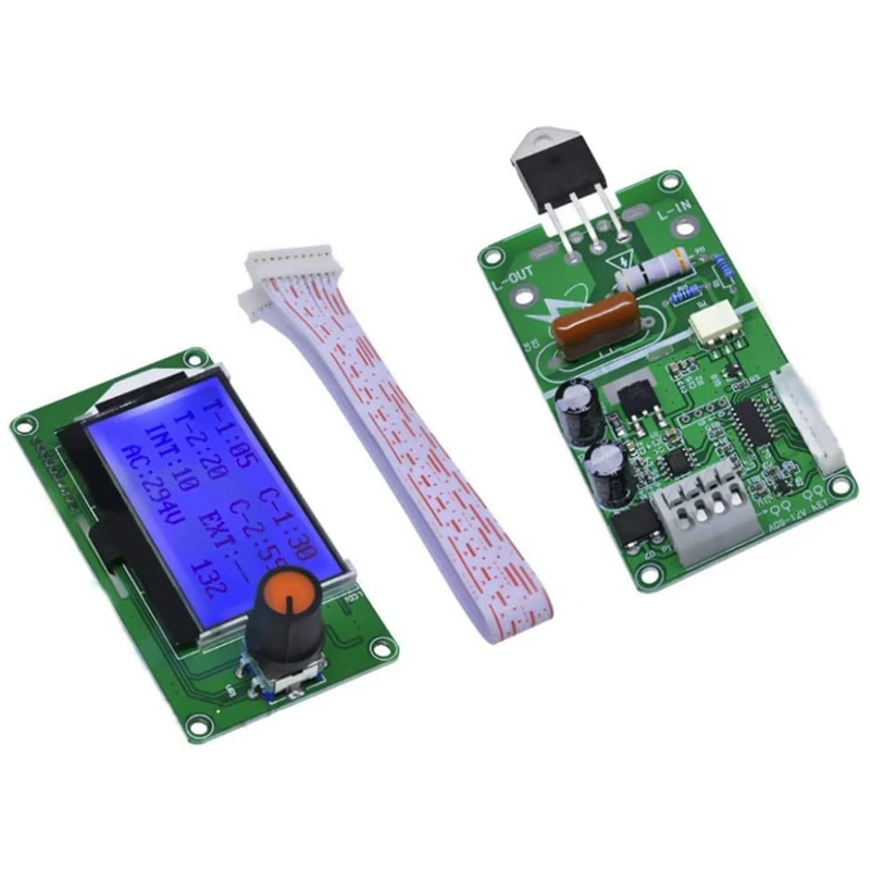 

Welding Control Board With LCD Display, Double Pulse Encoder Spot Welding Converter