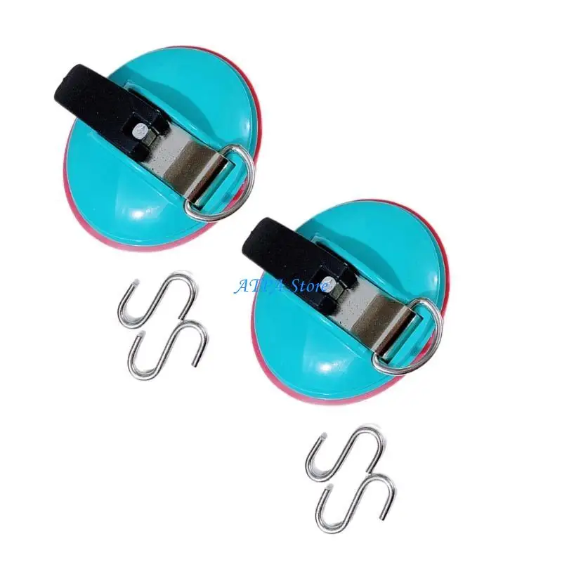 

U13C Outdoor Enthusiast Vacuum Suction Cup Hook for Car Roof Rack Tent Lighting 2pcs