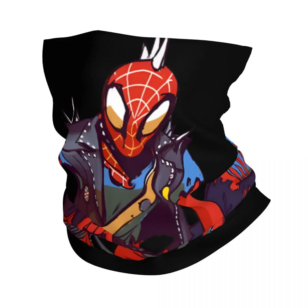 

Spider Hero Motocross Bandana Neck Cover Printed Marvel Spider Man Face Scarf Multi-use Cycling Riding Unisex Adult Winter