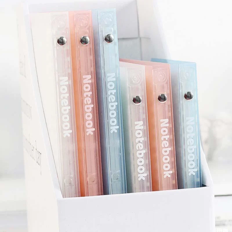 A5/B5 Gradient Color Binder Index Page School Notebook Separator Page Scrapbook Diary Coil Book Stationery Back To School